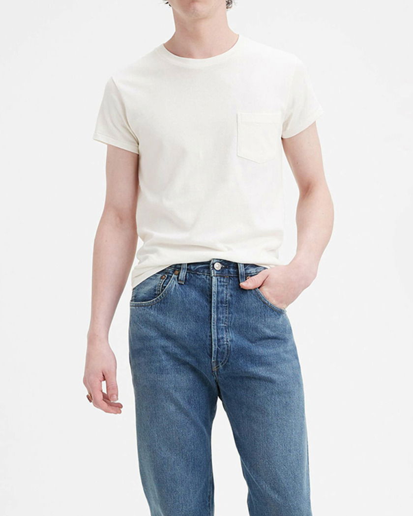 Majica kratkih rukava Levi's ® Vintage Clothing 1950s Sportswear Tee Bijela | 40850-0074, 0