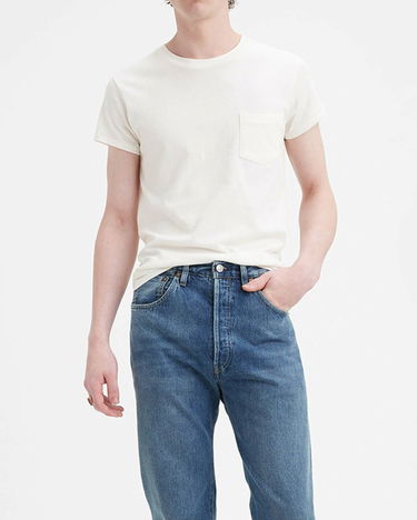 Majica kratkih rukava Levi's ® Vintage Clothing 1950s Sportswear Tee Bijela | 40850-0074, 0