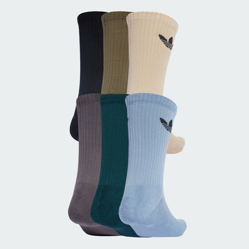 Čarape adidas Performance Trefoil Cushion Crew Socks - 6 Pairs Višebojno | JY2680