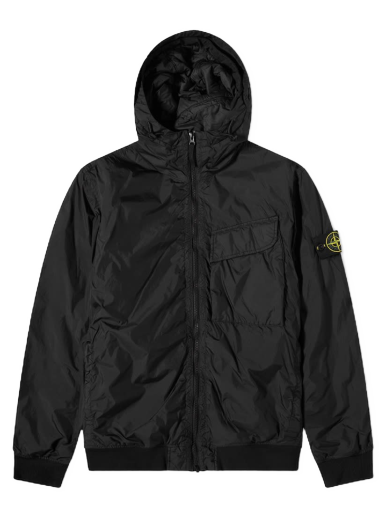 Vjetrovka Stone Island Pocket Detail Crinkle Reps Jacket Crna | 771540723-V0029
