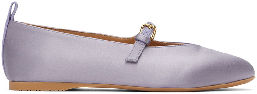 Tenisice i cipele JW Anderson Satin Ballerina Flats Ljubičasta | ANW43033B 20112