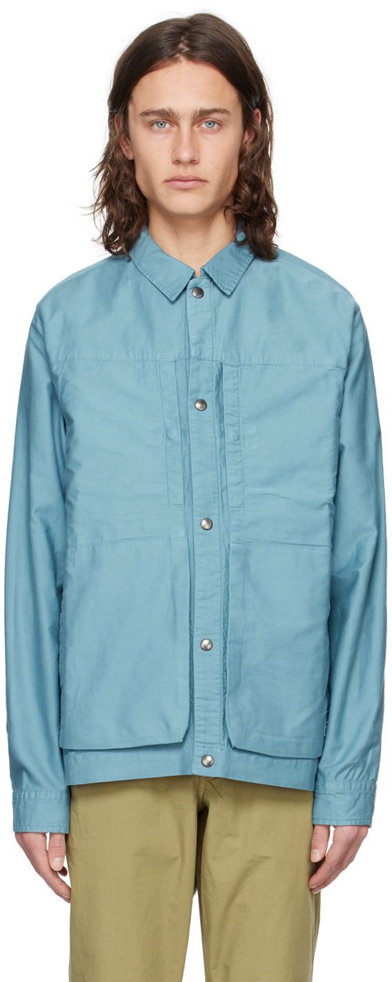 Košulja Paul Smith PS Paul Smith Patch Jacket Plava | M2R-692Y-M22040-41