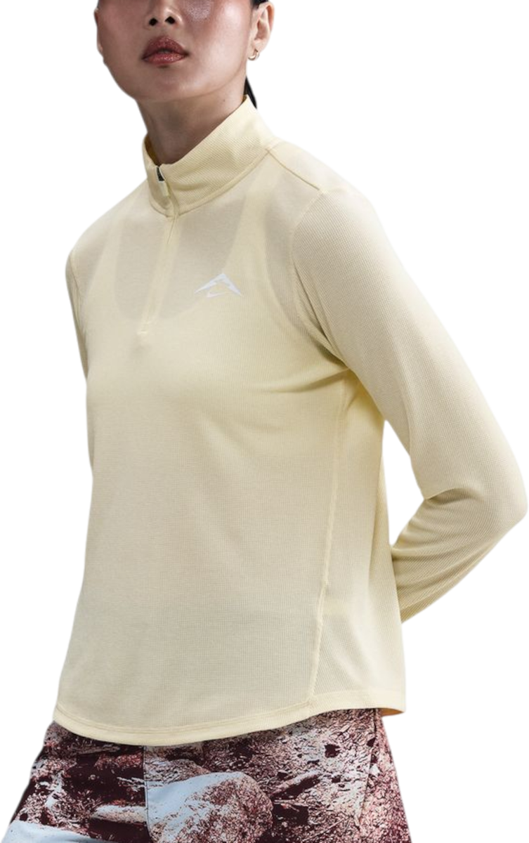 Majica kratkih rukava Nike Trail Quarter-Zip Ribbed Long Sleeve Top Žuta | hj2248-745, 0