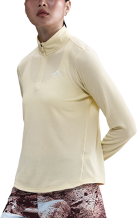 Trail Quarter-Zip Ribbed Long Sleeve Top