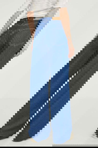 Jeans Samsoe Samsoe REBECCA Wide Leg Jeans Plava | F22200166, 2