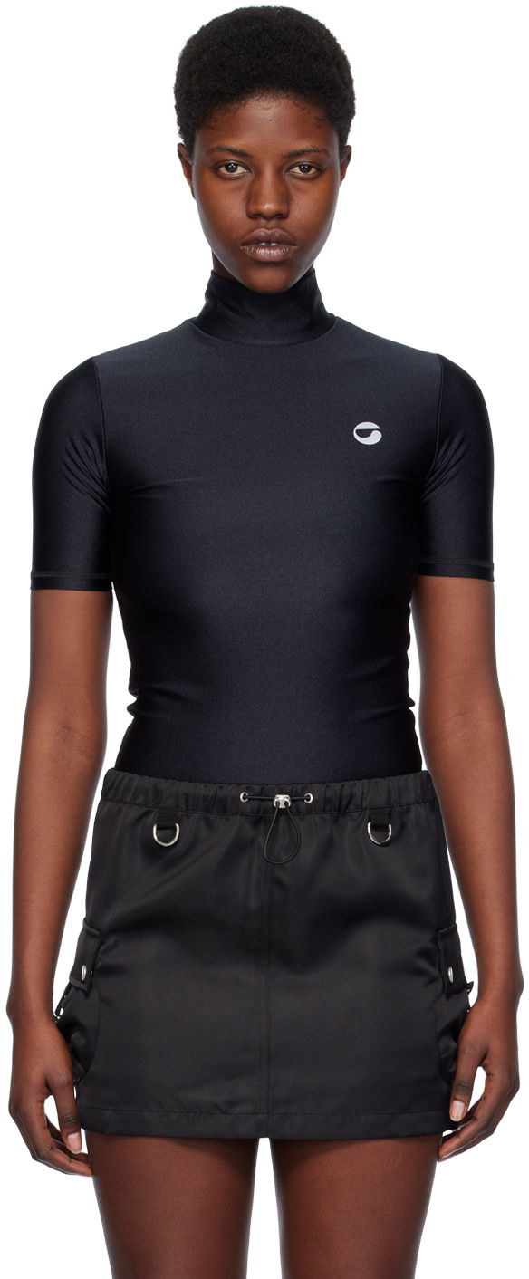 Majica kratkih rukava Coperni Fitted T-Shirt Crna | COPJS20BIS545