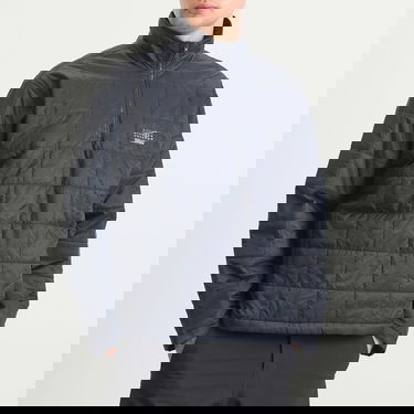 Pernata jakna Maison Margiela MM6 Maison Margiela Short Quilted Half-Zip Padded Coat Siva | SH0AM0068-M35595-900, 2