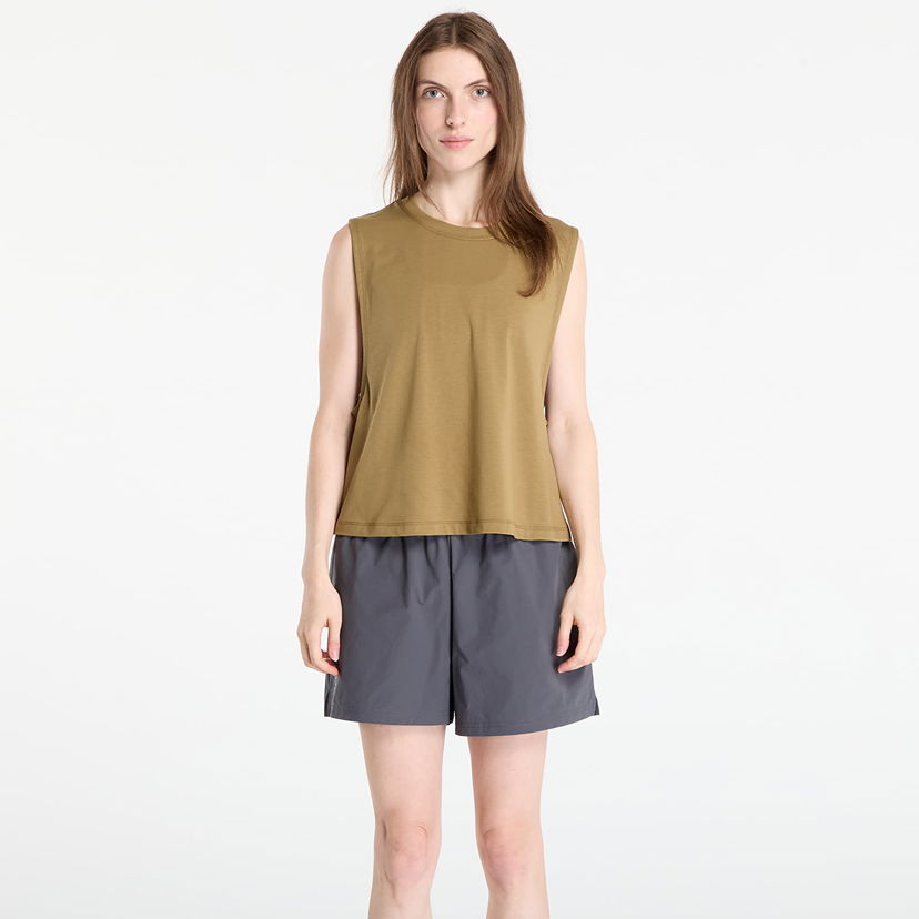 Crop top On Running On Focus Crop Tank Top Zelena | 1WF10423850
