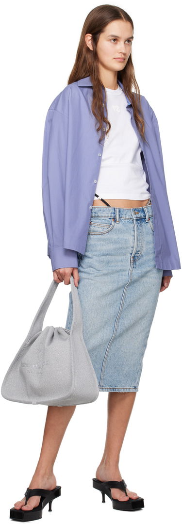 Košulja Alexander Wang  Button Up Shirt Plava | 4WC1241449, 3