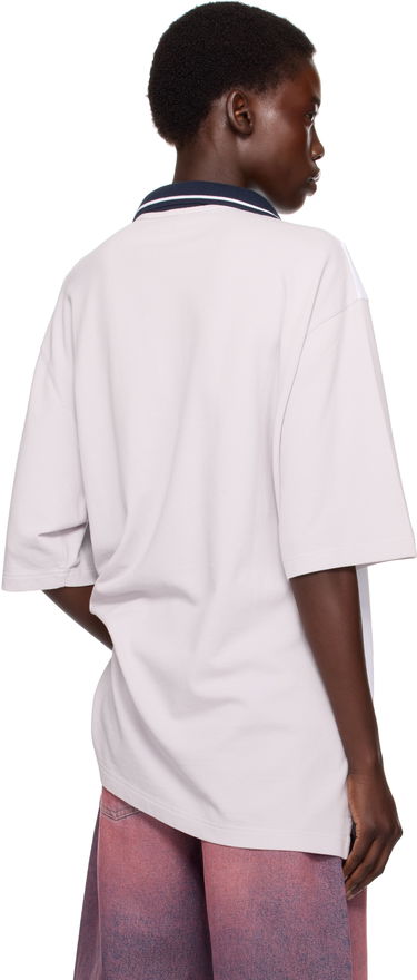 Polo majica Martine Rose Martine Rose Oversized Paneled Polo Ružičasta | 643JE03046, 2