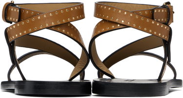 Tenisice i cipele ISABEL MARANT Isabel Marant Jopee Studded Leather Sandals Smeđa | SD0228FA-C1B05S, 1
