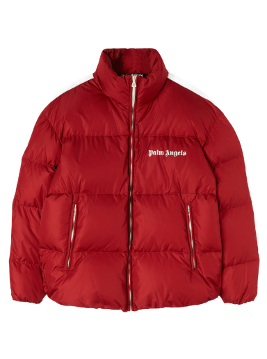 Pernata jakna Palm Angels Classic Track Down Jacket Crvena | PMED019F22FAB0012501