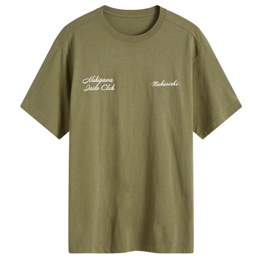 Majica kratkih rukava Maharishi Kamon Graphic T-Shirt Zelena | 1101-OLV