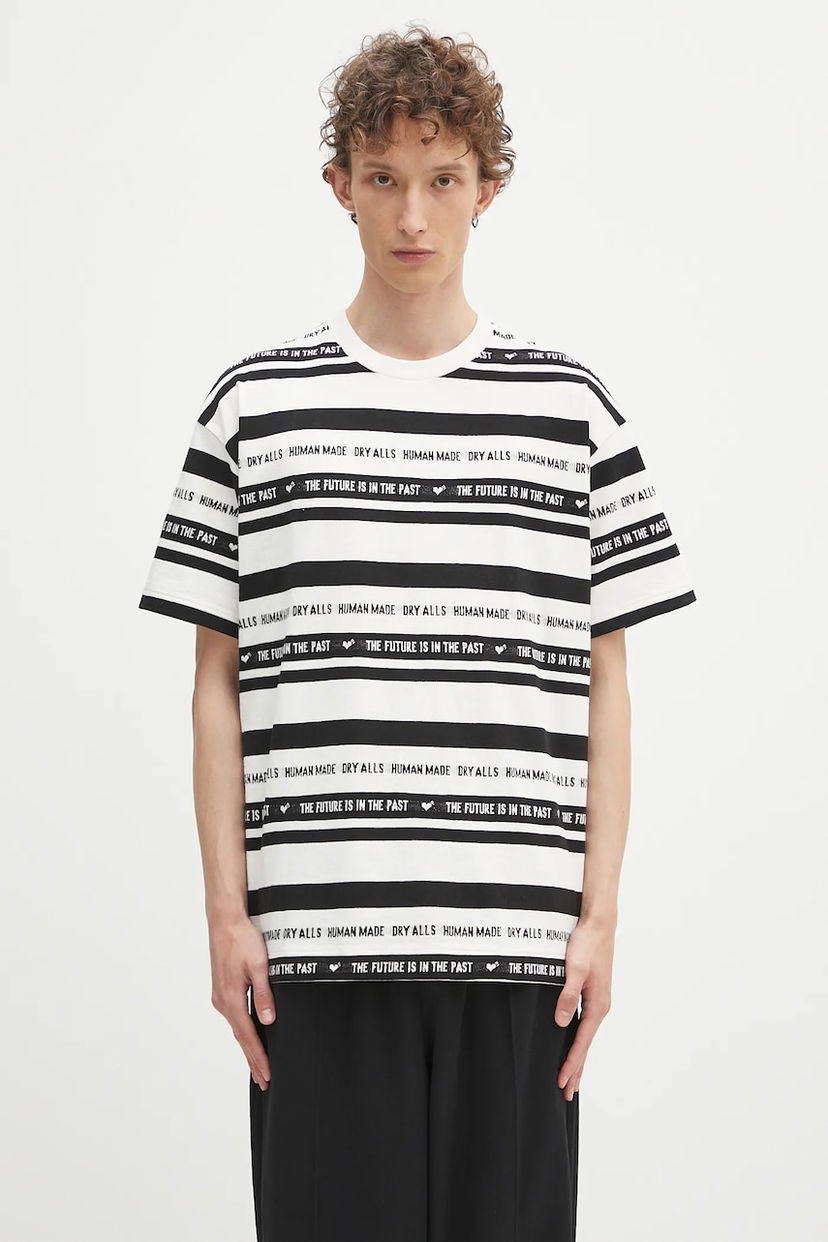 Majica kratkih rukava Human Made Human Made Striped T-Shirt Bijela | HM29CS027