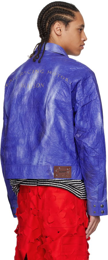 Bomber jakna Andersson Bell Andersson Bell Wilson Printed Tyvek Jacket Plava | awa689u, 2