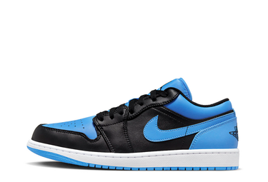 Tenisice i cipele Jordan Air Jordan 1 Low "Black University Blue" Plava | 553558-041, 0