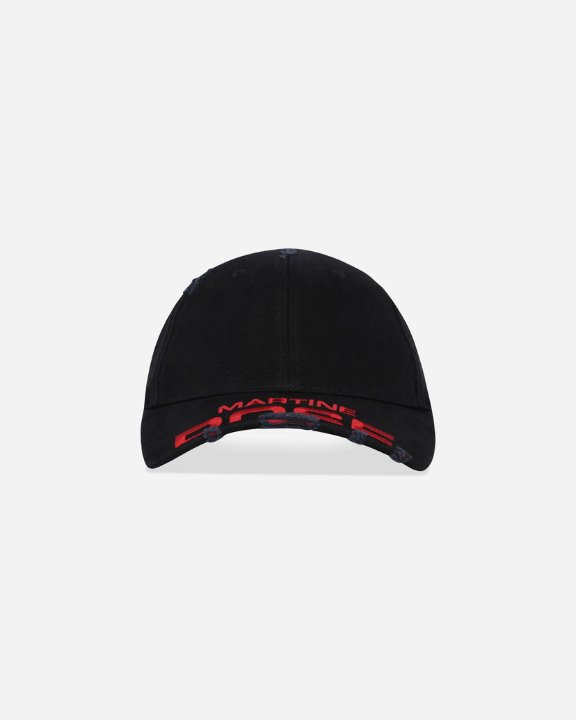 Kapa Martine Rose Distressed Baseball Cap Crna | 1130WP13002