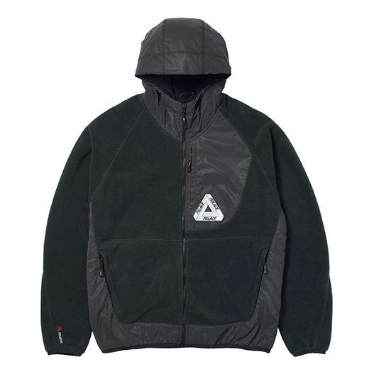 Dukserice Palace Palace Polartec Flecto Hooded Jacket Crna | PAL-FW19-019