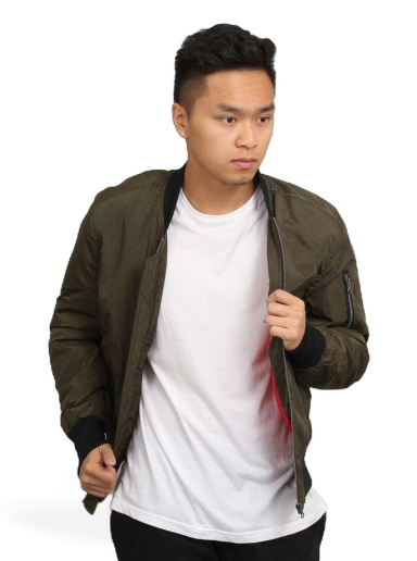 Bomber jakna Urban Classics 2-Tone Bomber Jacket Zelena | tb1446 green