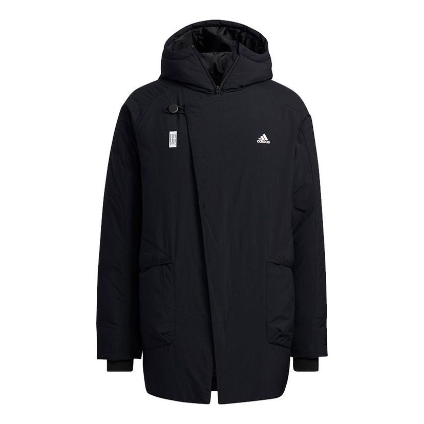 Parka adidas Originals Wuji Series Mid-Length Hooded Down Jacket Crna | H23102