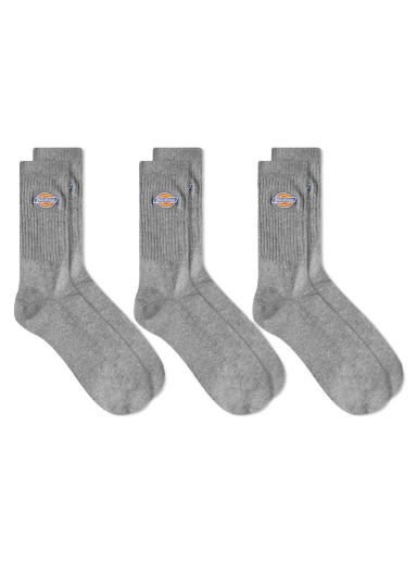 Čarape Dickies Valley Grove Socks - 3 Pack Siva | DK0A4X82GYM1