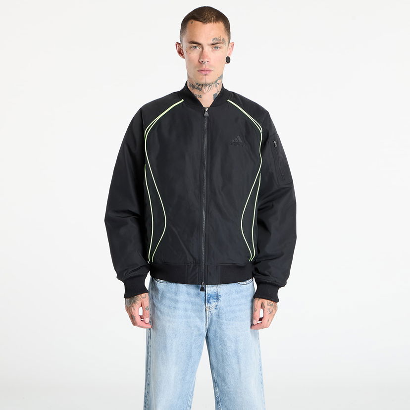 Bomber jakna adidas Originals Teamgeist Padded Jacket Crna | JX4082