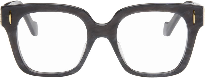 Sunčane naočale Loewe Anagram Square Glasses Crna | LW50069IM51063 840126848977