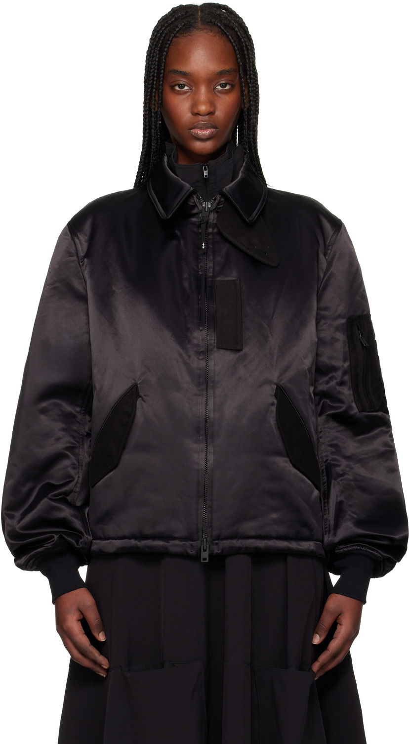 Bomber jakna Y-3 Y-3 Bomber Jacket Crna | JN4903