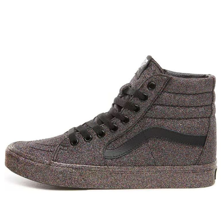 Tenisice i cipele Vans Sk8-Hi Rainbow Glitter Crna | VN0A38GEUKN
