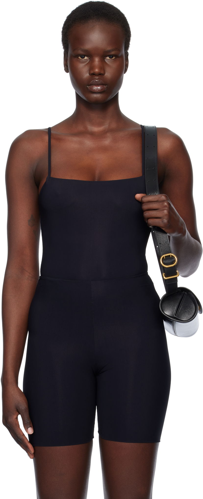 Body Jil Sander Jil Sander Jersey Bodysuit Crna | J01NC0022_J70026