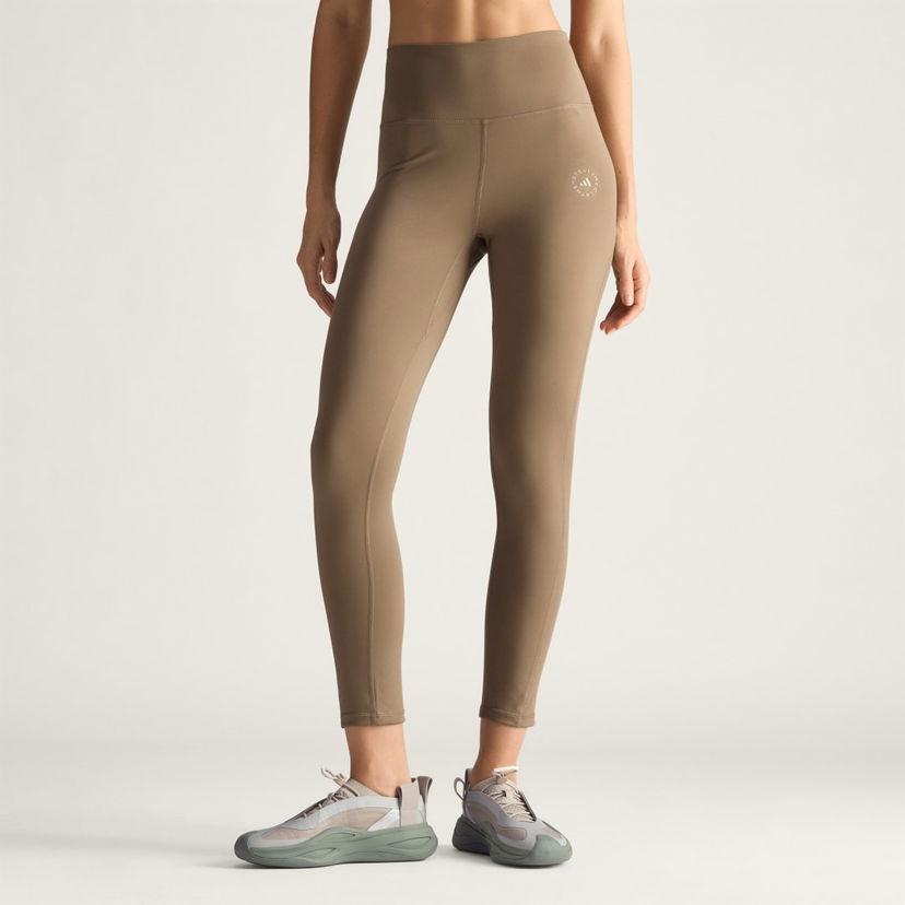 Tajice adidas Performance Stella McCartney Yoga 7/8 Leggings Smeđa | JW2001