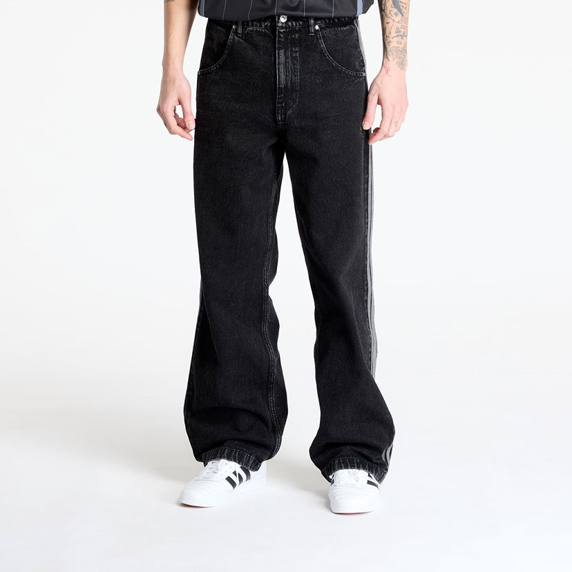 Jeans adidas Originals Firebird Adicolor Denim Pants Crna | JC6718