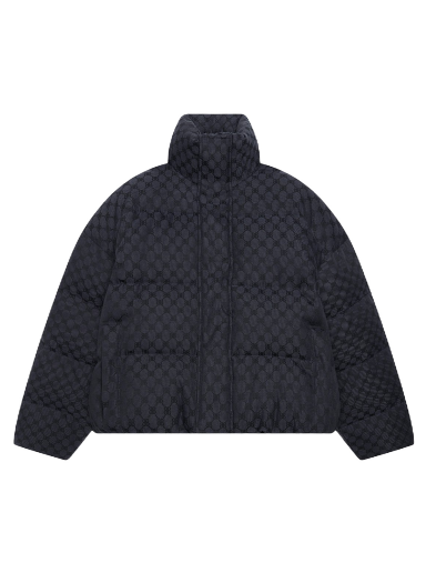 Pernata jakna Gucci x Balenciaga The Hacker Project Hacker BB Puffer Jacket Crna | 681885TLO531269