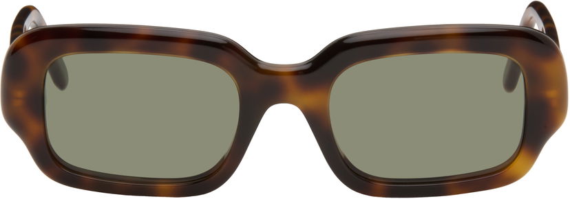 Sunčane naočale Loewe Rectangular Slim Sunglasses Smeđa | LW40158I5152N 192337200236