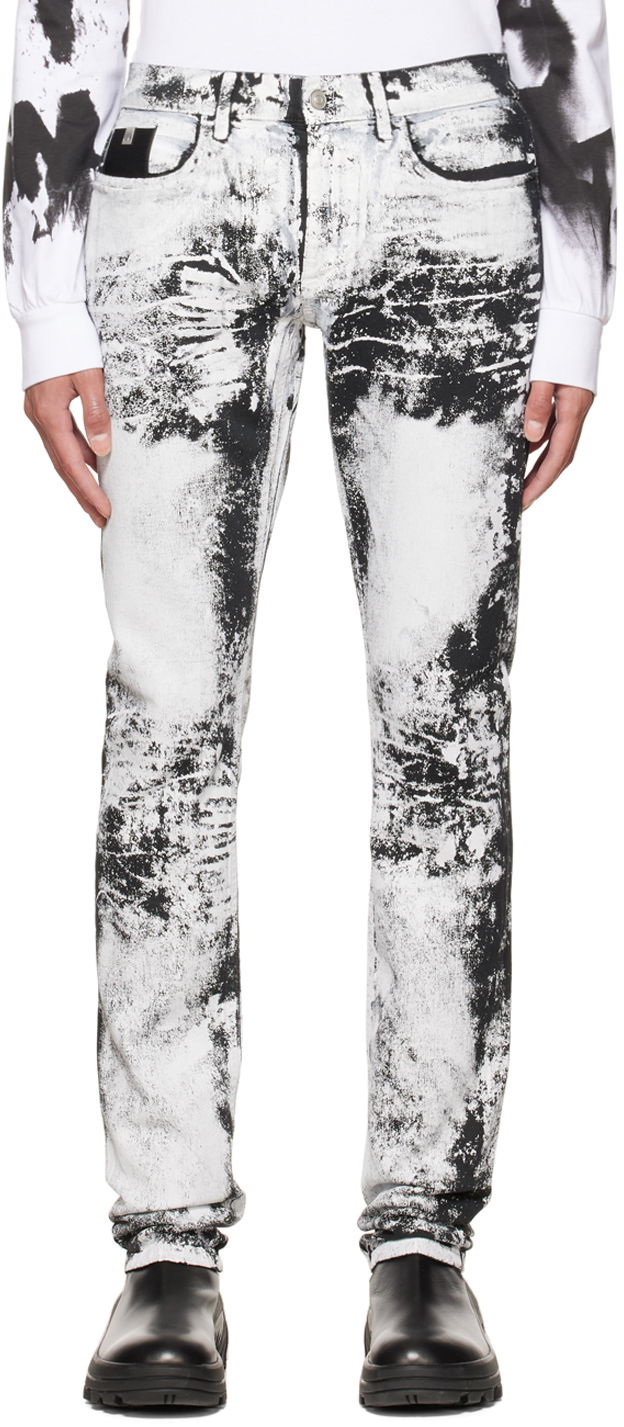 Jeans 1017 ALYX 9SM 1017 ALYX 9SM Treated Jeans Bijela | AAMPA0271FA03.F22