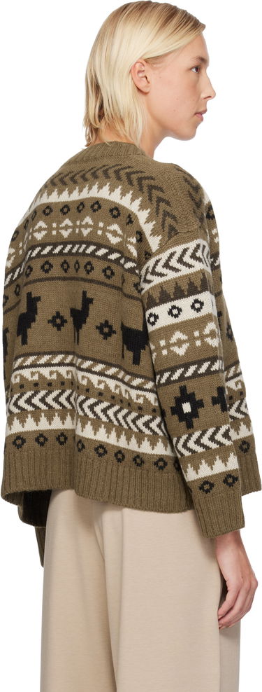 Džemper Max Mara Llama Motif Fair Isle Cardigan Višebojno | 2525346092600, 2