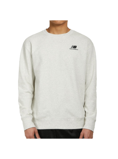 Dukserice New Balance Essentials Uni-ssentials Crew Neck Sweater Siva | UT21501_SAH