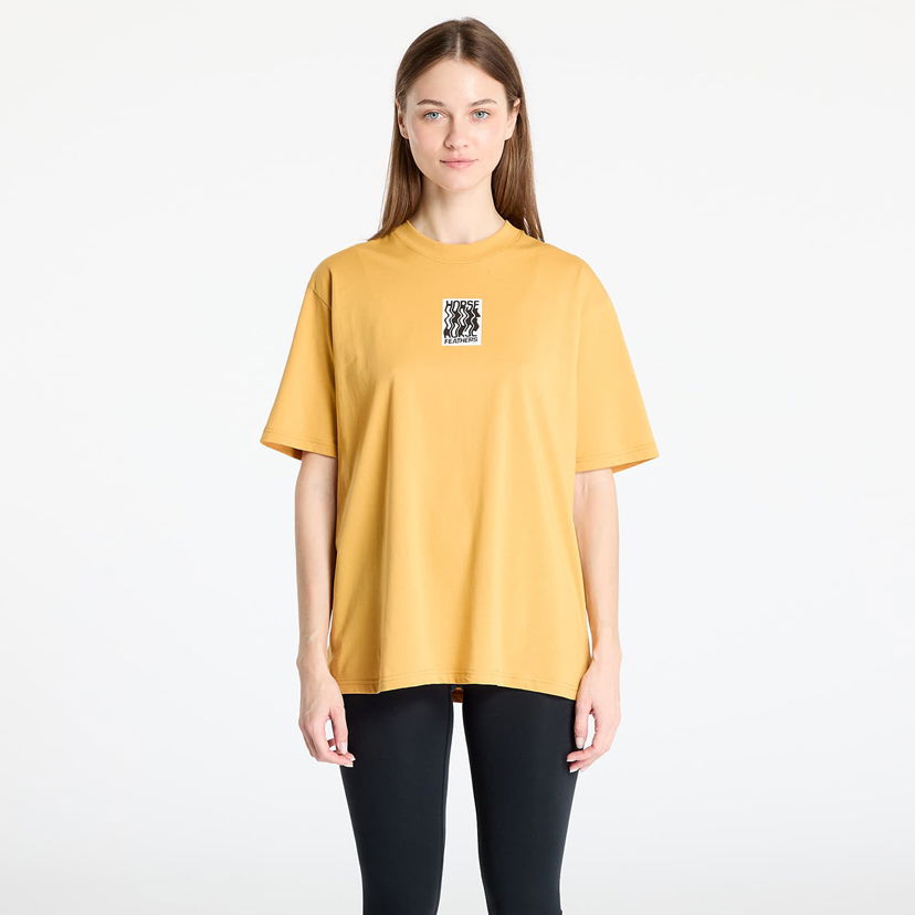 Majica kratkih rukava Horsefeathers Horsefeathers Dalim Top T-Shirt Žuta | SW937A