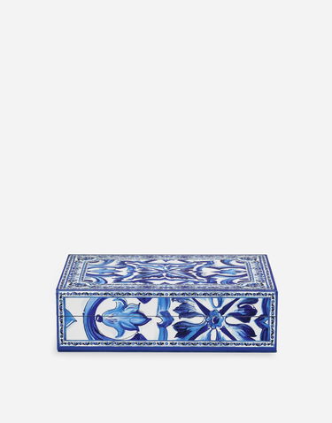 Home decor Dolce & Gabbana Dolce & Gabbana Large Decorated Plexiglass Box Onesize Plava | TCC201TCAMYUB008, 1