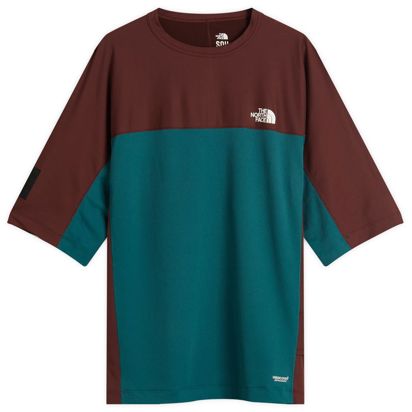 Majica kratkih rukava The North Face Trail Run Perforated T-Shirt, Size Large Smeđa | NF0A8C0AAEL