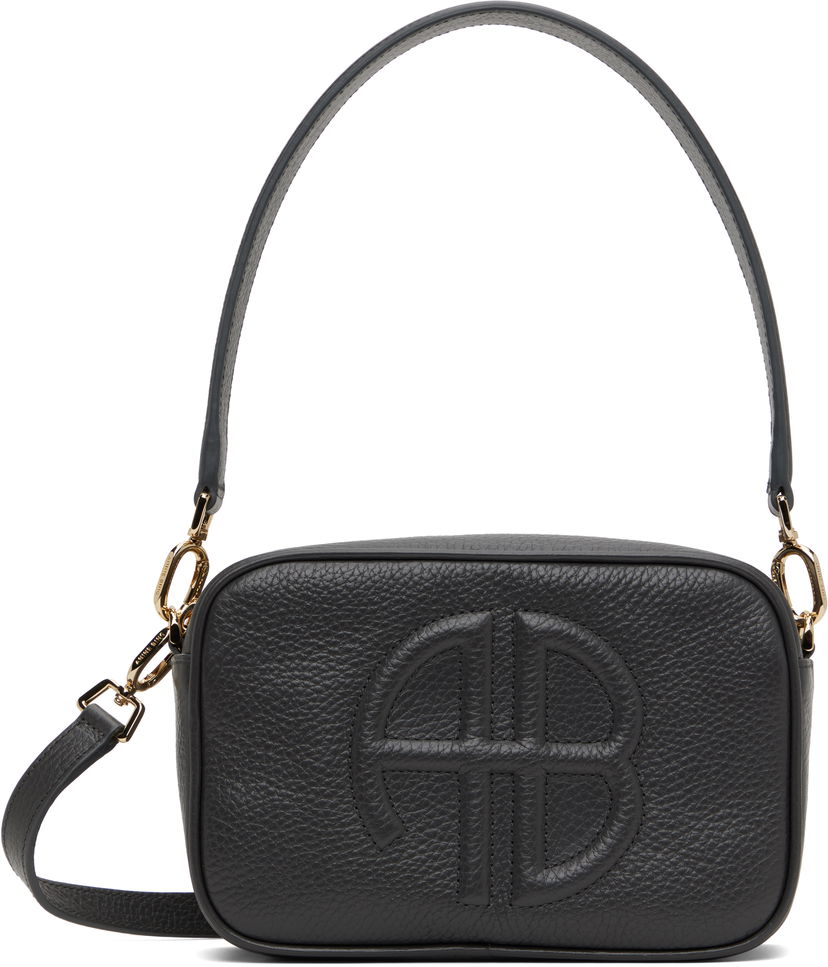 Torba za rame Anine Bing Anine Bing Lili Crossbody Bag Crna | A-13-10482-GRY1