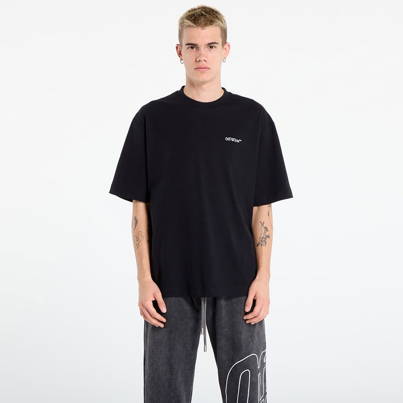 Majica kratkih rukava Off-White Off-White Landscape Arrow Skate S/S Tee Crna | OMAA120F25JER0051001