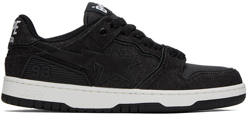 Tenisice i cipele BAPE Sk8 Sta Denim "Black" Crna | 1J20191005, 0