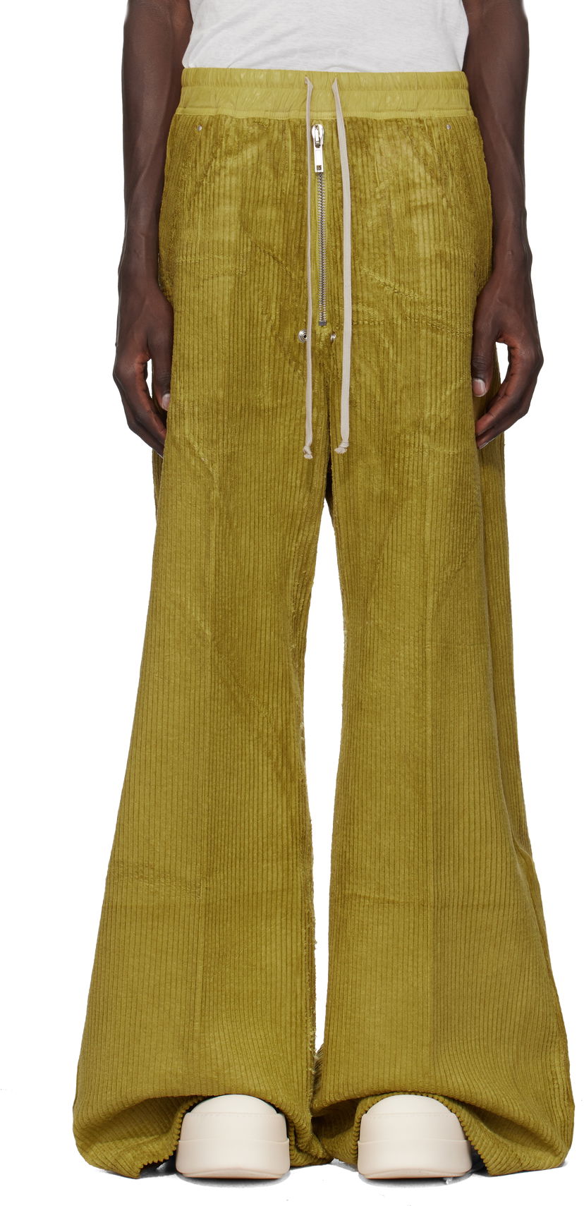 Hlače Rick Owens Porterville Get Belas Trousers Žuta | DU02D2378 HCF
