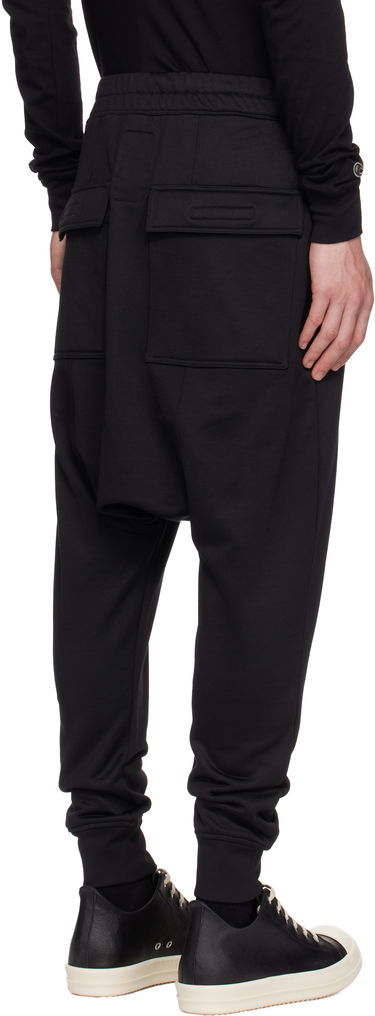 Trenirka Rick Owens Rick Owens Champion Edition Prisoner Drawstring Sweatpants Crna | CM01E1689 CHJS SHINY SWEAT JERSE, 2