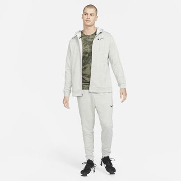 Dukserice Nike Dri-FIT Full-Zip Training Hoodie Siva | CZ6376-063, 2