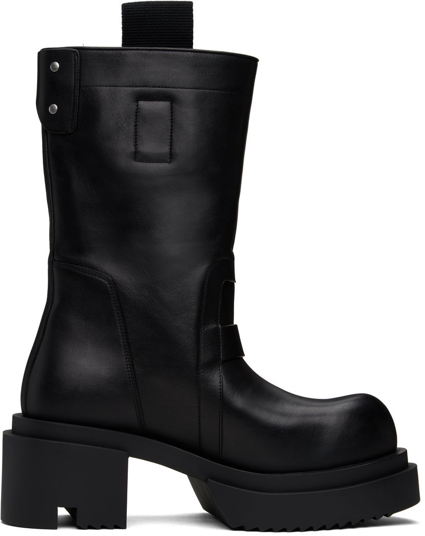 Odjeća Rick Owens Rick Owens Hollywood Low Bogun Pull-On Boots Crna | RU01E5804 LOO