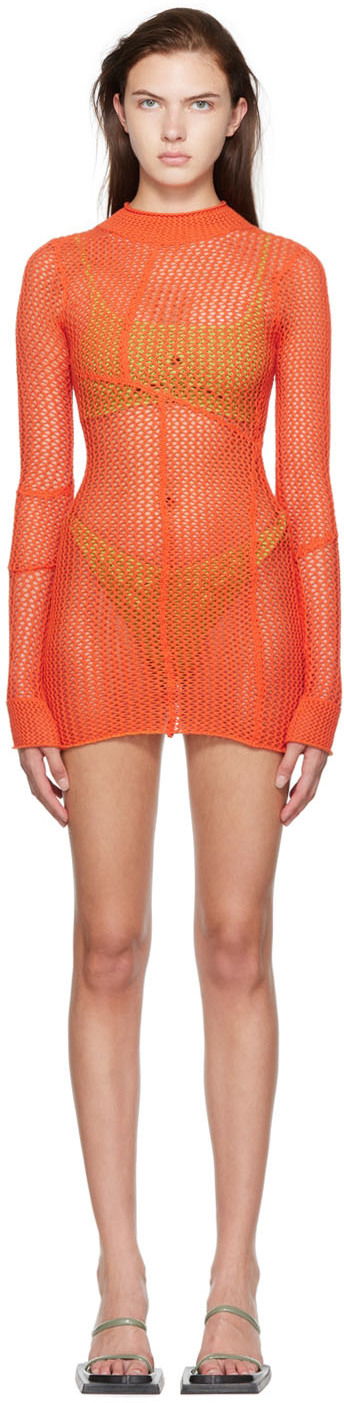 Haljina GUIZIO Guizio Exclusive Mini Dress Narančasta | CMD 1, 0