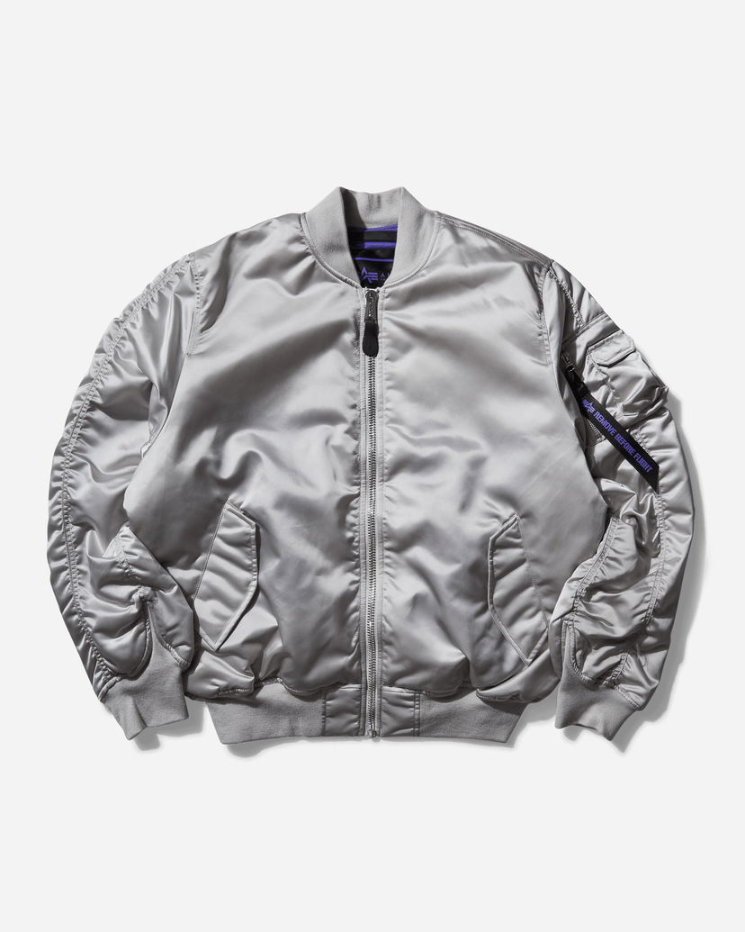 Bomber jakna Alpha Industries Bomber Jacket Pastel Siva | 146115UVF 666