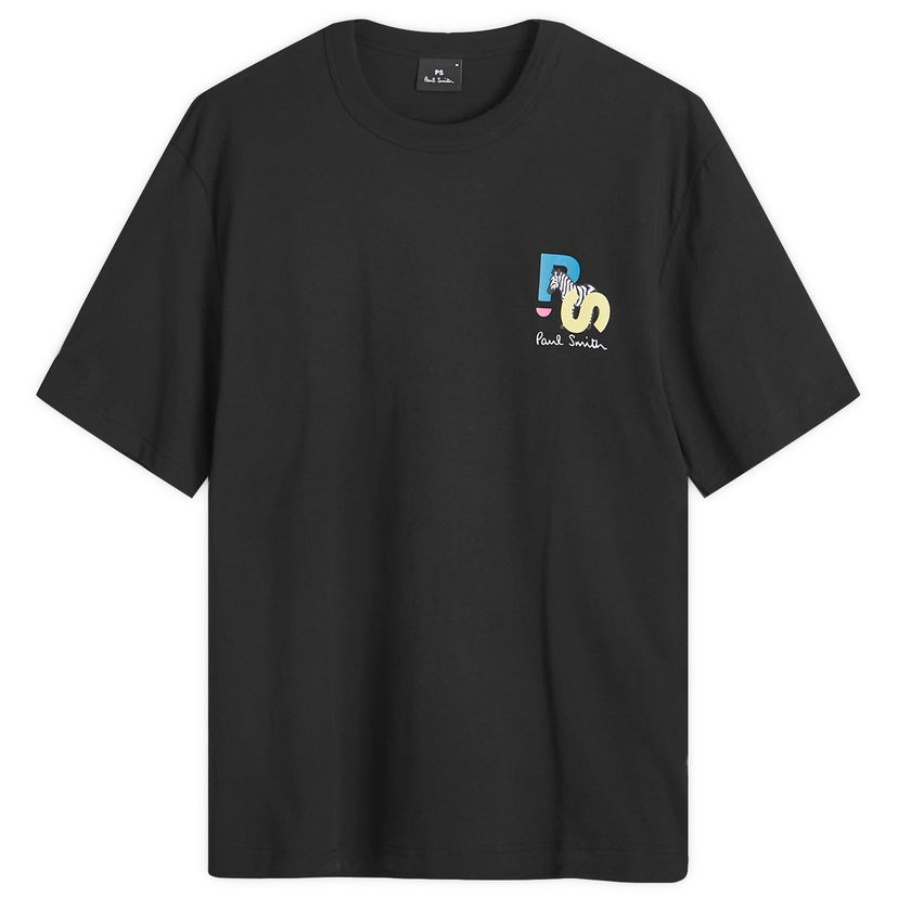 Majica kratkih rukava Paul Smith PS Logo T-Shirt, Size Medium Crna | M2R-220X-NP4799-79